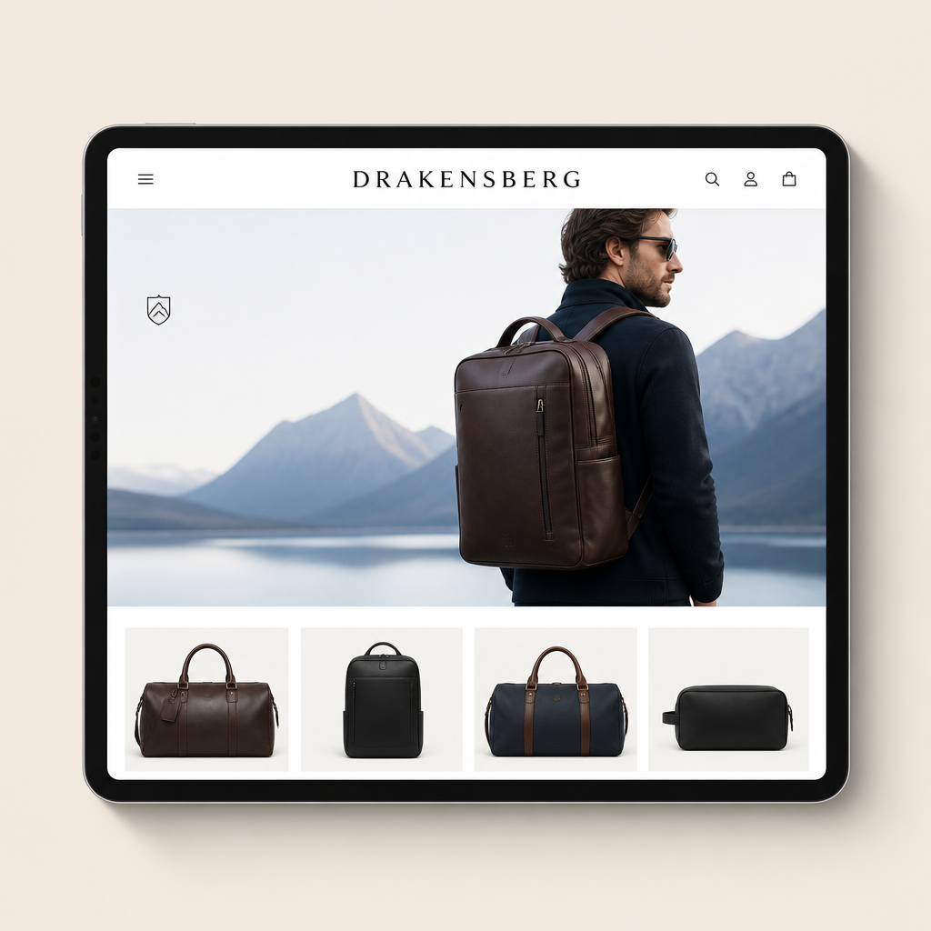 Drakensberg website by Orbit Studio